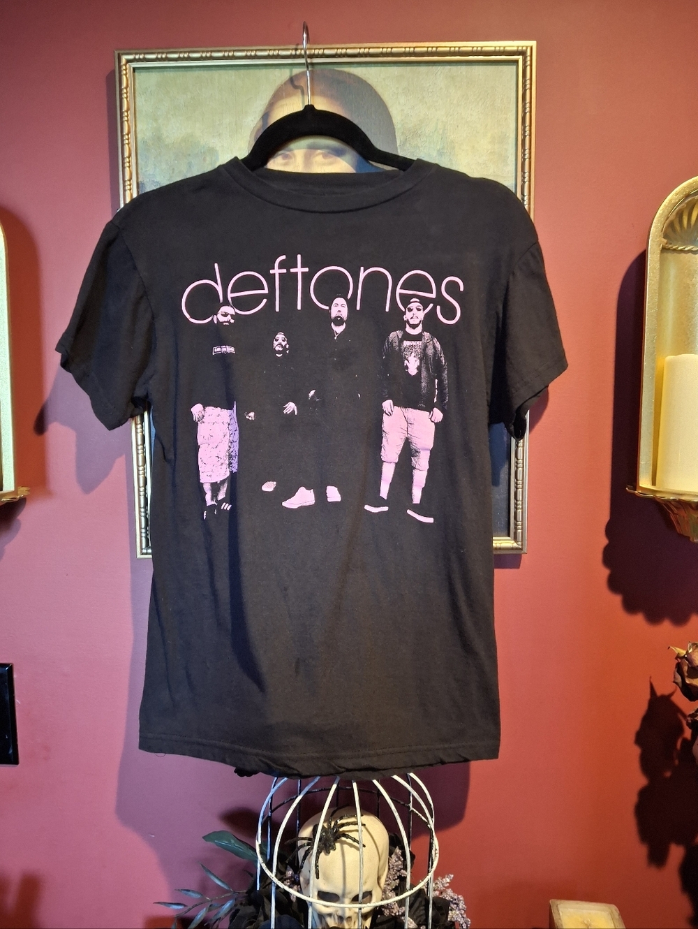 Deftones Pink Band Shirt